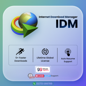 Internet Download Manager (IDM) – Lifetime Global License | 1 PC