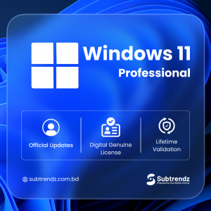 Windows 11 Pro License Key (Retail / OEM) – Lifetime | Instant Delivery BD
