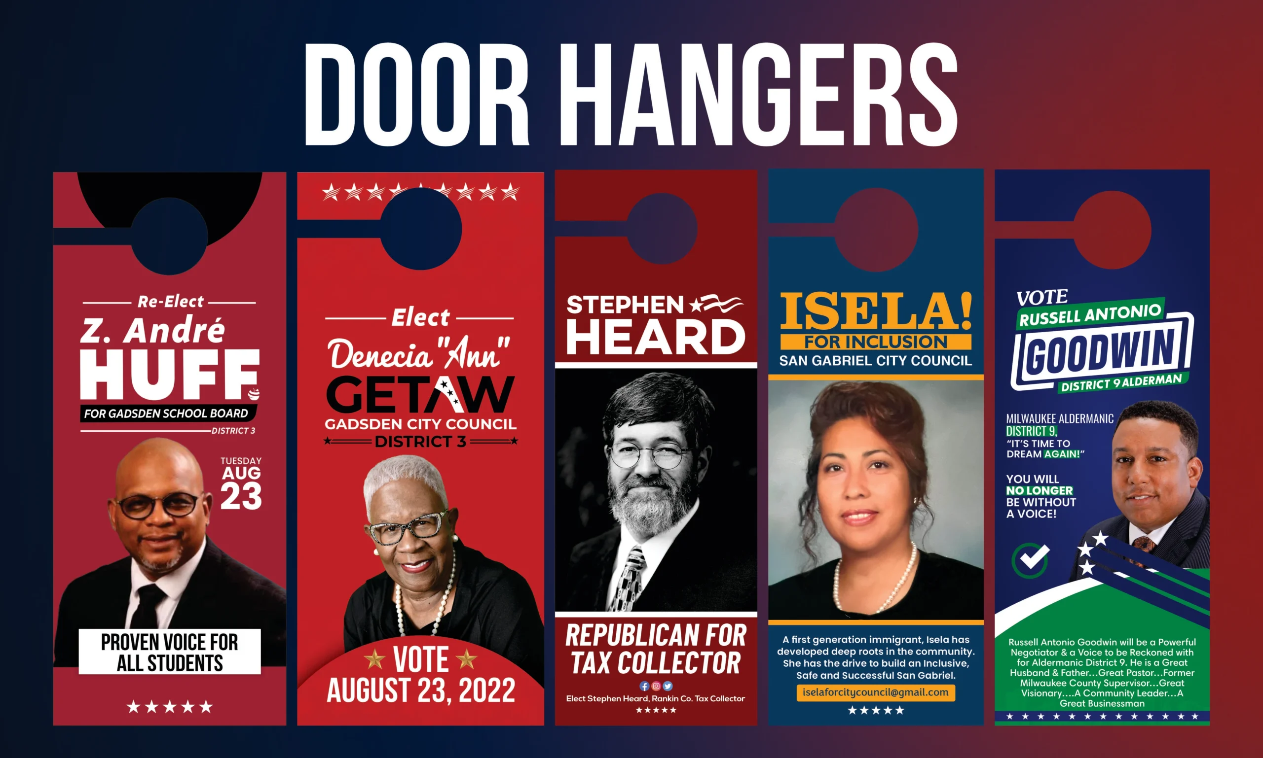 Political Banner Design